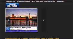 Desktop Screenshot of hallettreport.com